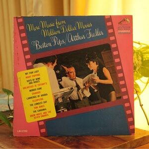 More Music from Million Dollar Movies Record Vintage 1965 Boston Pops LP Album